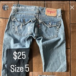 Vintage low rise jeans they are in good condition